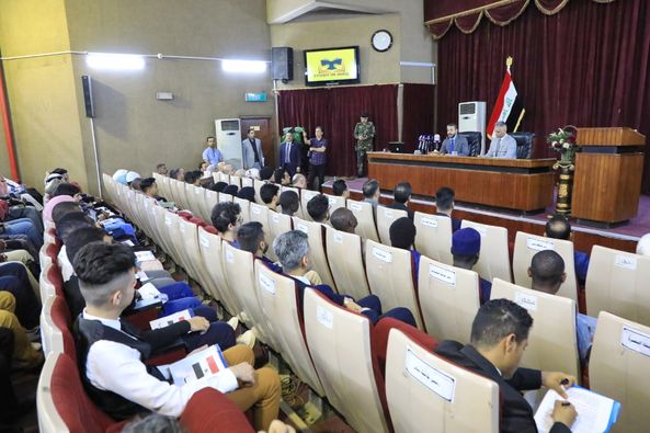 وزير التعليم يلتقي الطلبة الدوليين ويؤكد تسجيل أكثر من 2000 طالب أجنبي من سبعين دولة في برنامج ادرس في العراق للعام 2025/2024