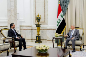 Read more about the article President of Republic Iraq Meets Minister of Higher Education & Scientific Research, Dr. Naeem Al-Aboudi