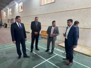 Read more about the article Ministerial Committee Inspects Scientific and Academic Reality of College of Physical Education / University of Kerbala