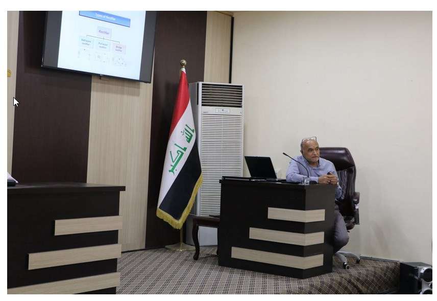 Read more about the article University of Kerbala Organizes a Seminar on Full Wave Rectifier