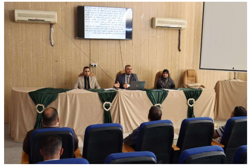 Read more about the article University of Kerbala Organizes a Training Course on Eco-friendly Agriculture