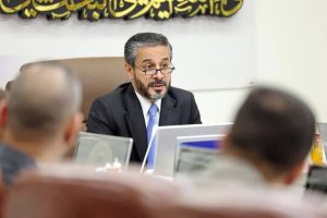 Read more about the article Dr. Al-Aboudi Chairs Meeting of Higher Committee for Iraqi Space Program & His Excellency Emphasizes Importance of Involving Academics in Scientific Research Authority