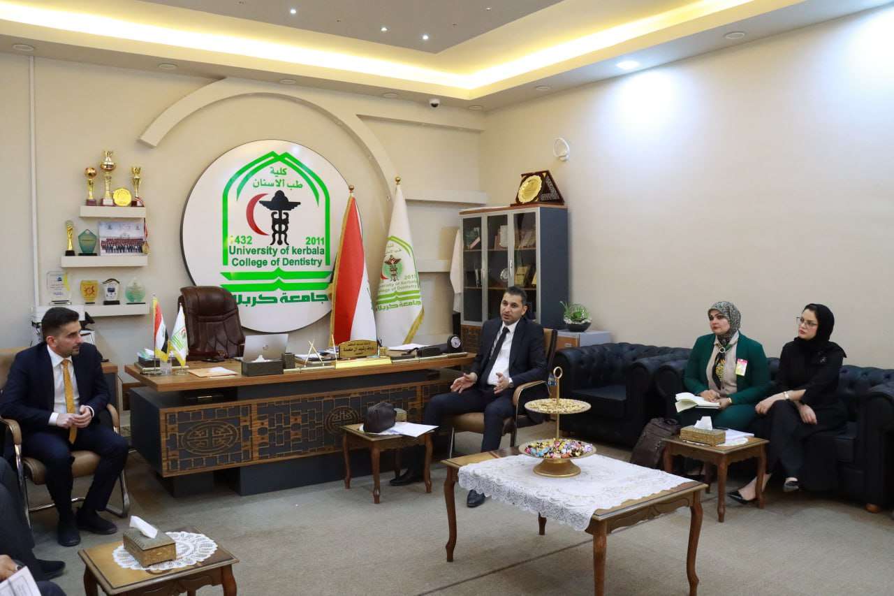 Read more about the article University of Kerbala Receives a Ministerial Committee to Examines Establishment of Department of Pedodontics, Orthodontics and Preventive Dentistry