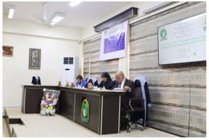 Read more about the article University of Kerbala Discussing an M.A Thesis entitled “Preparation of TiO3 nanoparticles Doped with nanoparticles and exploring their antibacterial activity”