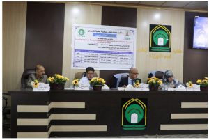 Read more about the article A lecturer from University of Kerbala Discussing an M.A thesis entitled Use of Atmospheric pressure plasma jets to inactivate Escherichia coli bacteria Dissolved in water