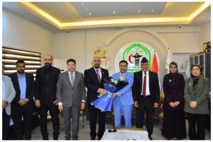 Read more about the article Dean of the College of Applied Medical Sciences Congratulates Professor Dr. Ahmed Hadi Abd Al-Amir on His Appointment as Dean of the College of Dentistry