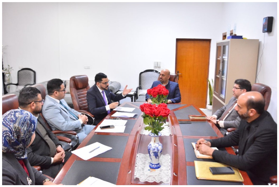 Read more about the article The College of Applied Medical Sciences Council Hosts the External Examiner from Kingston University to Discuss His Evaluation Report