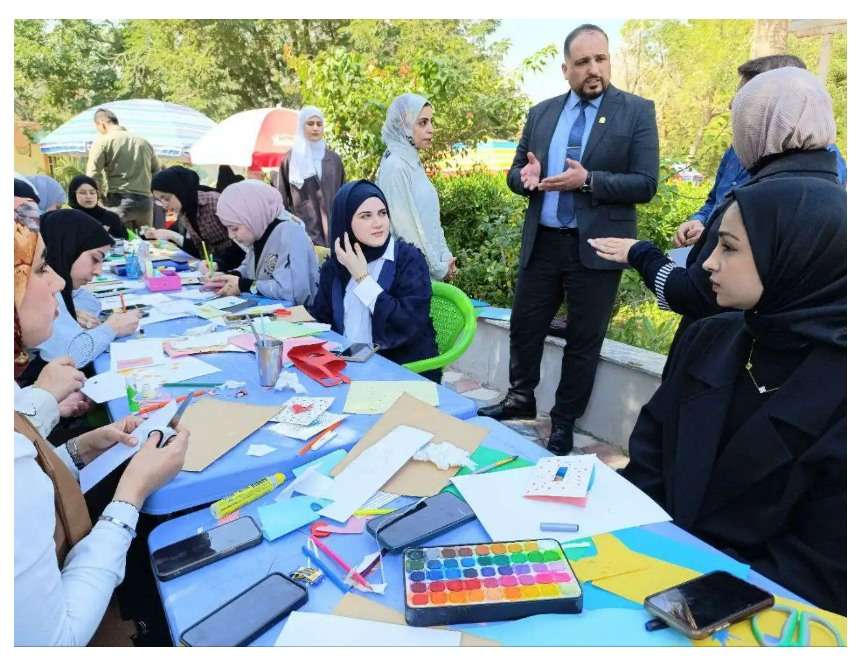 You are currently viewing جامعة كربلاء تنظّم ورشة فنية لتنمية المواهب الطلابية