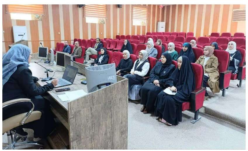 You are currently viewing حلقة نقاشية تثقيفية في جامعة كربلاء حول الصحة النسوية