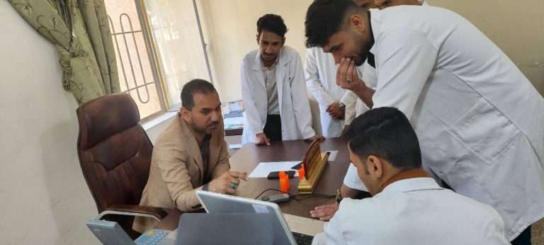 Read more about the article قسم الصحة البيئية ينظم زيارة ميدانية إلى المركز الوطني للصحة والسلامة المهنية