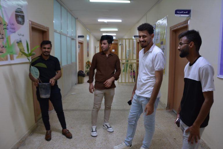 Read more about the article مبادرة طلابية لتعزيز البيئة الخضراء في كلية العلوم الطبية التطبيقية