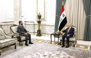 Read more about the article رئيس الجمهورية يستقبل وزير التعليم العالي والبحث العلمي الدكتور نعيم العبودي