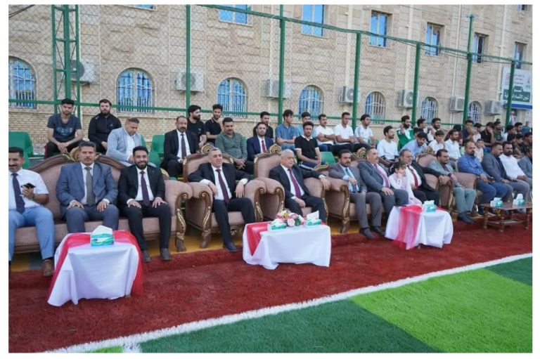 Read more about the article جامعة كربلاء تختتم بطولة رئيس الجامعة لخماسي كرة القدم