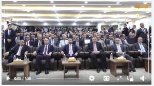 Read more about the article وزير التعليم العالي والبحث العلمي الدكتور نعيم العبودي يشارك الجامعة التكنولوجية احتفالية الذكرى الخمسين لتأسيسها ويكرم ثلة من روادها ويفتتح نصب الجامعة ومعرضا لمشاريع طلبتها بحضور الطلبة الدوليين