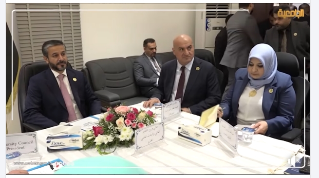 Read more about the article بمناسبة ذكرى تأسيسها .. وزير التعليم العالي والبحث العلمي الدكتور نعيم العبودي يعقدا اجتماعا مع مجلس الجامعة التكنولوجية ويؤكد على تعزيز البرامج الدراسية ذات الصلة بالمتطلبات الصناعية