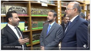 Read more about the article في جولته بكلية الإمام الكاظم (ع) .. وزير التعليم العالي والبحث العلمي الدكتور نعيم العبودي يؤكد أن وزارة التعليم العالي والبحث العلمي تتكامل على وفق خطوات منتظمة مع جميع المؤسسات التعليمية
