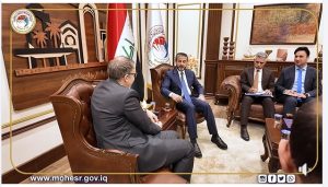 Read more about the article وزير التعليم العالي والبحث العلمي الدكتور نعيم العبودي يستقبل السفير التركي ويناقشان تطوير التعاون الأكاديمي
