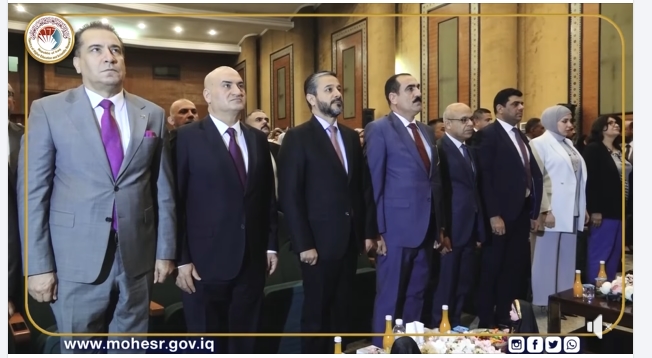 Read more about the article بمناسبة إطلاق الخطة الوطنية الثالثة للمرأة والأمن والسلام .. وزير التعليم العالي والبحث العلمي الدكتور نعيم العبودي يكرم نخبة من التدريسيات والموظفات المتميزات