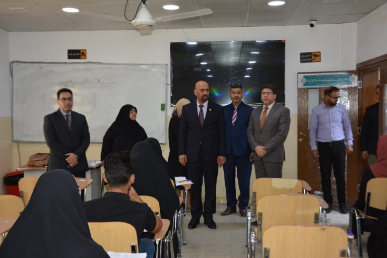 Read more about the article جولة تفقدية لعمادة كلية العلوم الطبية التطبيقية لمتابعة سير الامتحانات النهائية