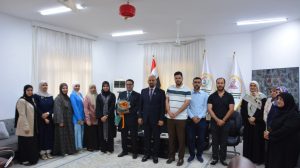 Read more about the article قسم الصحة البيئيه يهنئ المعاون العلمي بمناسبة الترقية إلى الأستاذية