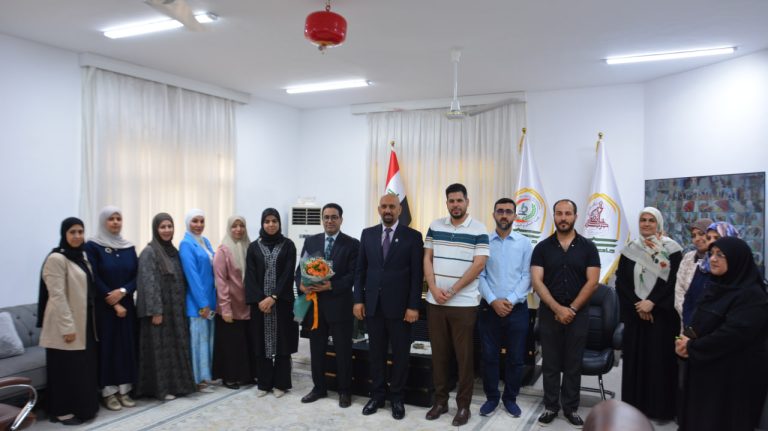 Read more about the article قسم الصحة البيئيه يهنئ المعاون العلمي بمناسبة الترقية إلى الأستاذية