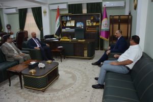 Read more about the article في إطار تنسيق الجهود الخدمية والإداريةعميد العلوم الطبية التطبيقية في جامعة كربلاء يزور كليتي الصيدلة وطب الأسنان