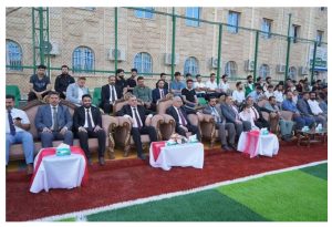 Read more about the article جامعة كربلاء تختتم بطولة رئيس الجامعة لخماسي كرة القدم