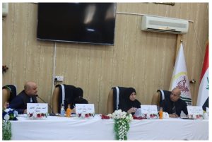 Read more about the article جامعة كربلاء تناقش في رسالة ماجستير تأثير الرش بالثيوريا والبورون على نبات البردقوش الحلو