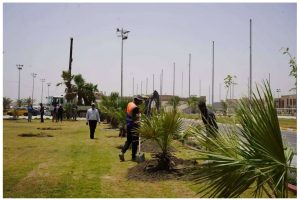 Read more about the article جامعة كربلاء تباشر بحملة تشجير لحدائقها تعزيزا للأستدامة البيئية