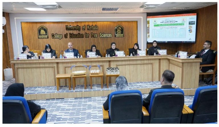 Read more about the article جامعة كربلاء تناقش اطروحة الدكتوراه عن تقييم الدور الوقائي للمستخلص النانوي والكحولي لفاكهة التين الشوكي