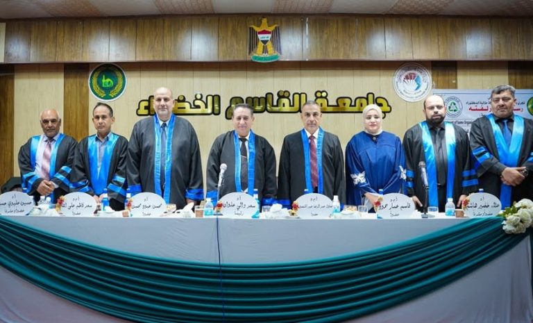 Read more about the article أطروحة دكتوراه في جامعة القاسم الخضراء تناقش معالجة بعض الملوثات العضوية في البيئة المائية باستخدام عملية الأكسدة المتقدمة