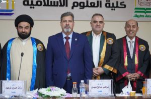 Read more about the article رئيس الجامعة يحضر مناقشة علمية لطالب سوري ضمن مبادرة “ادرس في العراق”