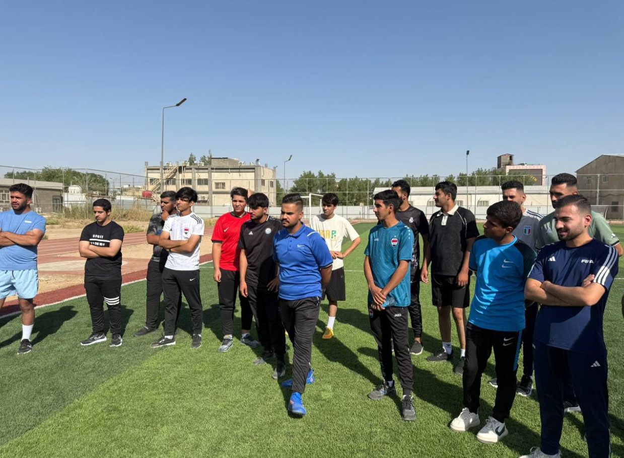 انطلاق الاختبارات البدنية والمهارية في جامعة كربلاء الخاصة بقبول طلبة كلية التربية البدنية