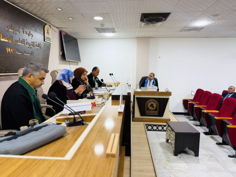 Read more about the article رسالة ماجستير في جامعة كربلاء تناقش التعليقات البريطانية الكروية في كأس العالم – قطر 2022