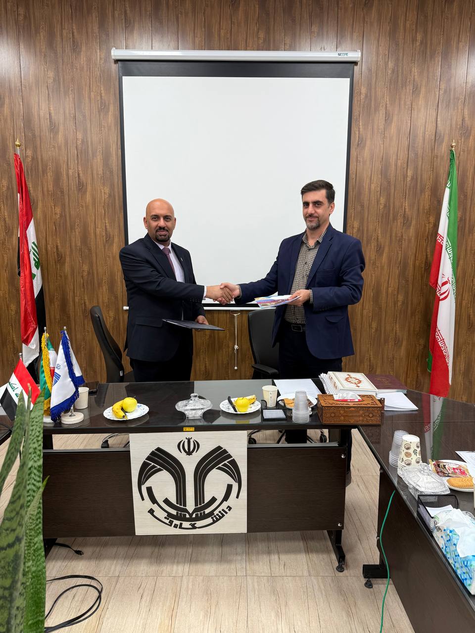 كلية العلوم الطبية التطبيقية تفعل الاتفاقية مع الجامعات الإيرانية