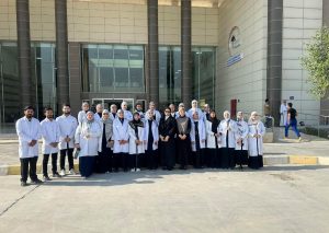 Read more about the article كلية العلوم الطبية التطبيقية في جامعة كربلاء تنظم زيارة علمية إلى مستشفى الإمام الحسن (ع)