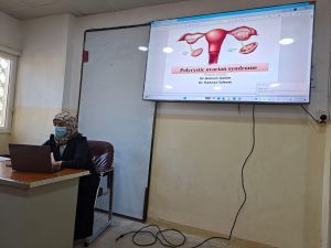 Read more about the article العلوم الطبية التطبيقية تنظم ورشة توعوية حول متلازمة تكيس المبايض