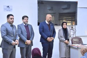 Read more about the article عميد العلوم الطبية التطبيقية يتابع إجراءات سير الامتحانات برفقة المعاونين العلمي والإداري