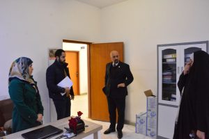 Read more about the article عميد العلوم الطبية التطبيقية يتفقد البنى التحتية ويطلع على سير الأعمال الإدارية